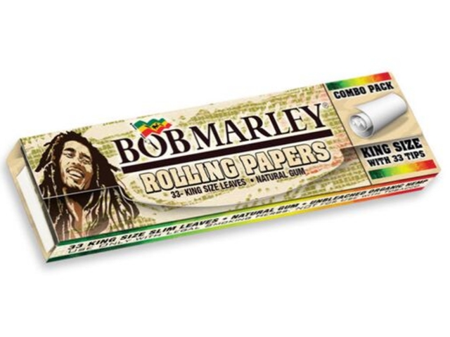 14319 - Bob Marley King Size Pure Hemp Organic Unbleached + TIPS    