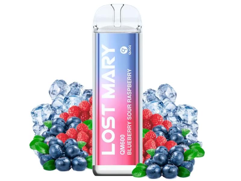     LOST MARY QM 600 2ml BLUEBERRY SOUR RASPBERRY 20mg ( )