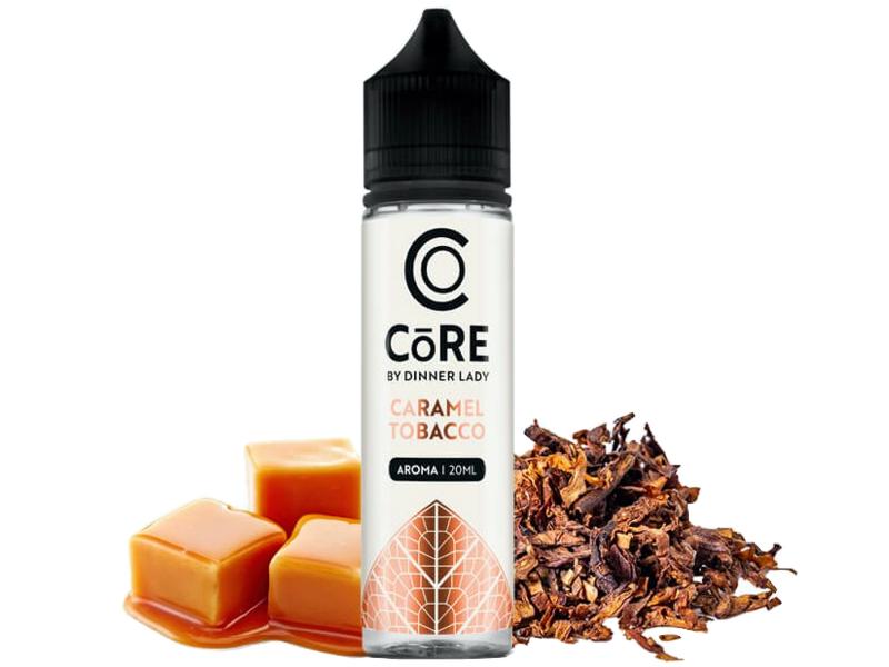 14337 - DINNER LADY CORE FLAVOUR SHOT CARAMEL TOBACCO 20/60ml (  )