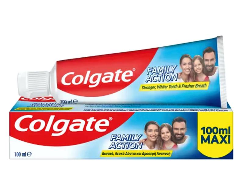 14346 -  COLGATE FAMILY ACTION 100ml MAXI