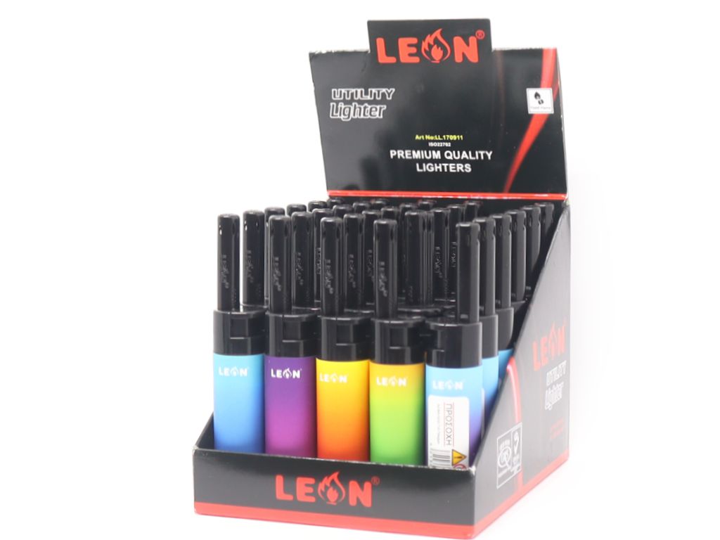   LEON 170911 CANDLE RAINBOW LIGHTER (10.5cm)   30