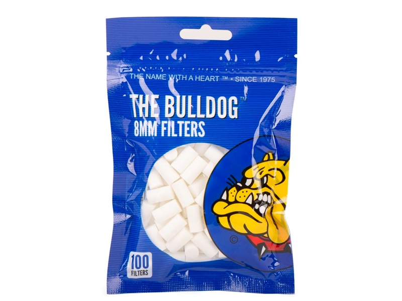 14446 - THE BULLDOG REGULAR Filters 8mm  100 