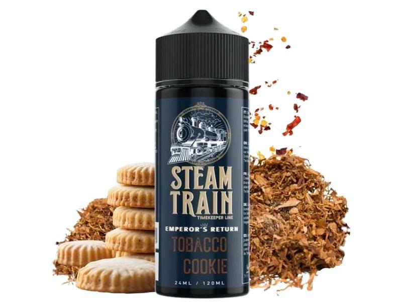 14483 - STEAMTRAIN TIMEKEEPER LINE Flavour Shot EMPERORS RETURN TOBACCO COOKIE 24ml / 120ml (  )