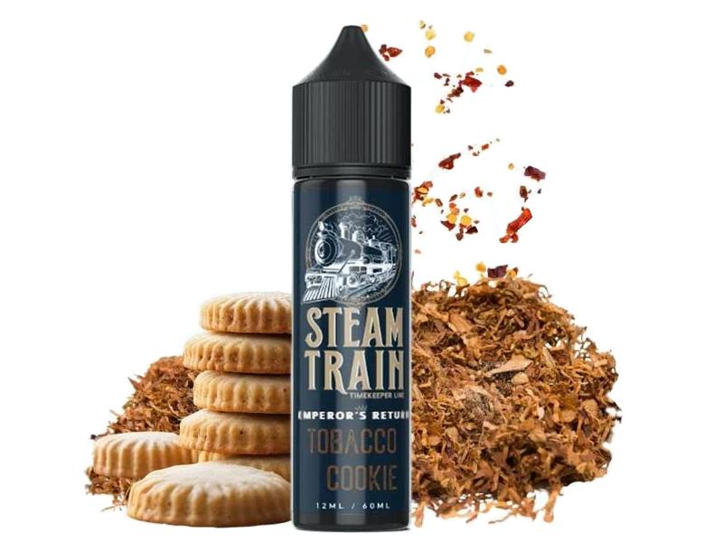 14484 - STEAMTRAIN TIMEKEEPER LINE Flavour Shot EMPERORS RETURN TOBACCO COOKIE 12ml / 60ml (  )