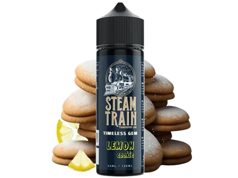 14485 - STEAMTRAIN TIMEKEEPER LINE Flavour Shot TIMELESS GEM LEMON COOKIE 24ml / 120ml (  )