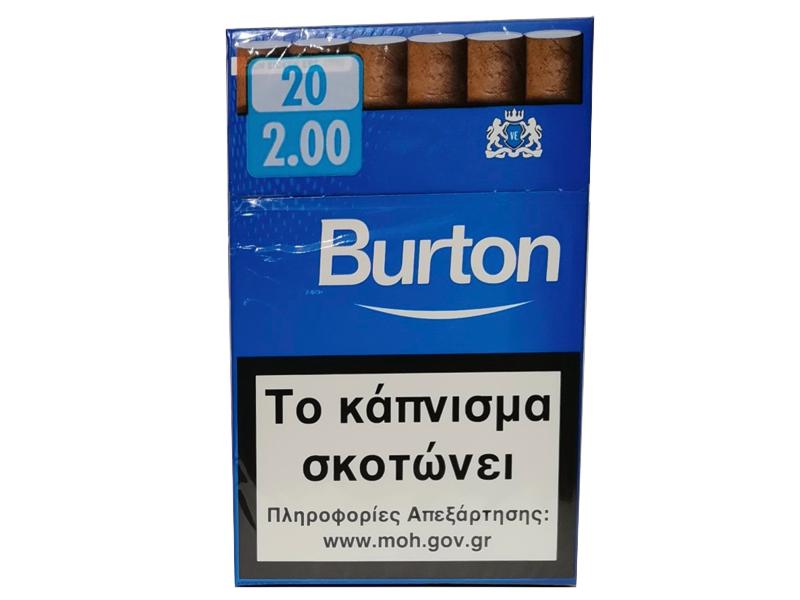 BURTON BLUE 20 Filter Cigarillos