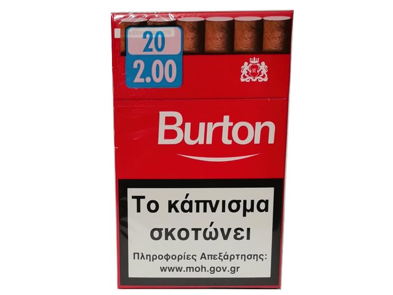 BURTON ORIGINAL RED 20 Filter Cigarillos