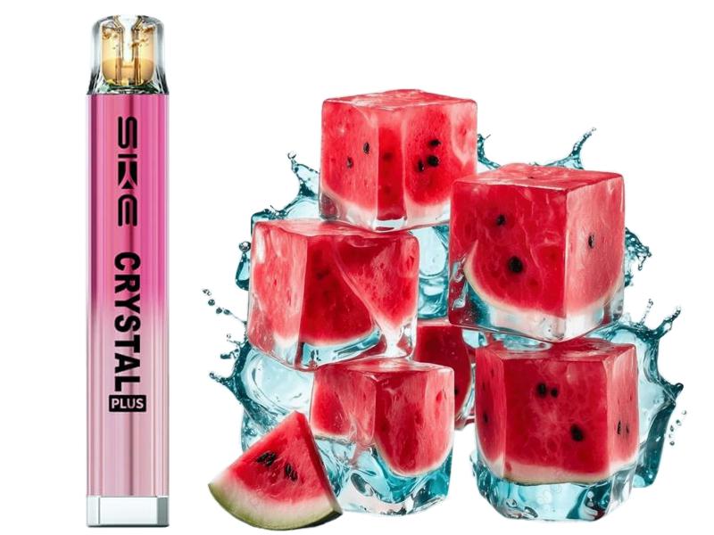 14506 - CRYSTAL PLUS COMBO AURORA PINK DEVICE 2ml WATERMELON ICE 20mg .     