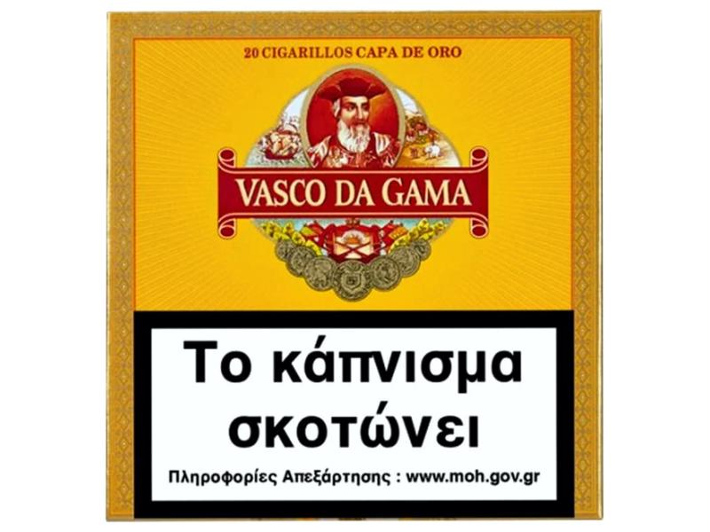 14565 - VASCO DA GAMA CIGARILLOS CAPA DE ORO 20s (20 )