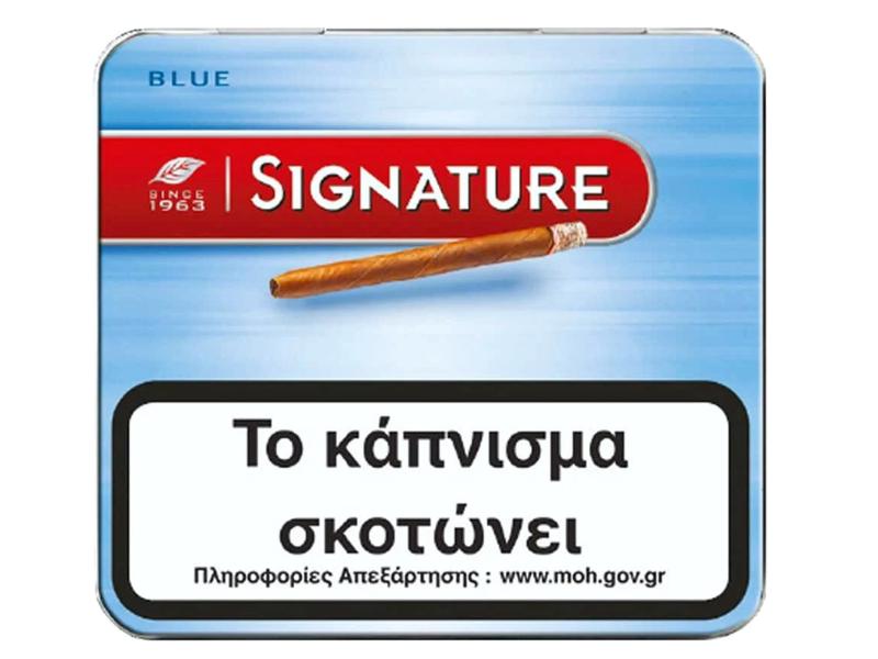 SIGNATURE BLUE Cigarillos 20 