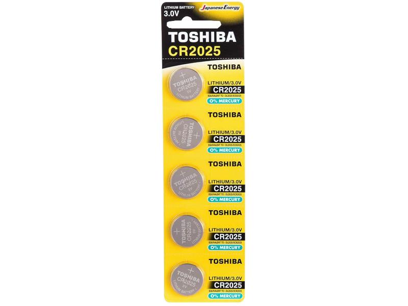 TOSHIBA CR2025 LITHIUM 3V (5 )