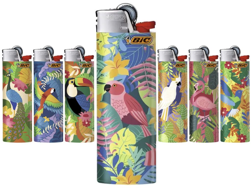 Bic Maxi TROPICAL BIRDS J26  525587 (8 )