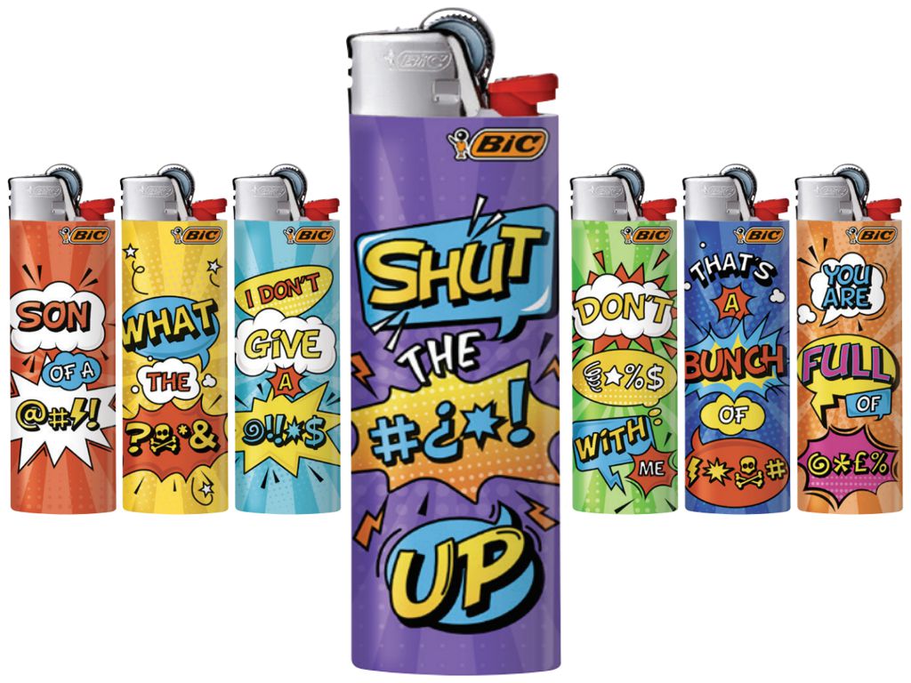 Bic Maxi DONT WORRY BE ANGRY J26  525606 (8 )