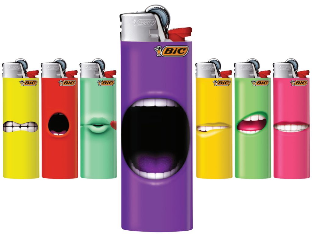 Bic Maxi MOUTH EXPRESSION J26  525606 (8 )